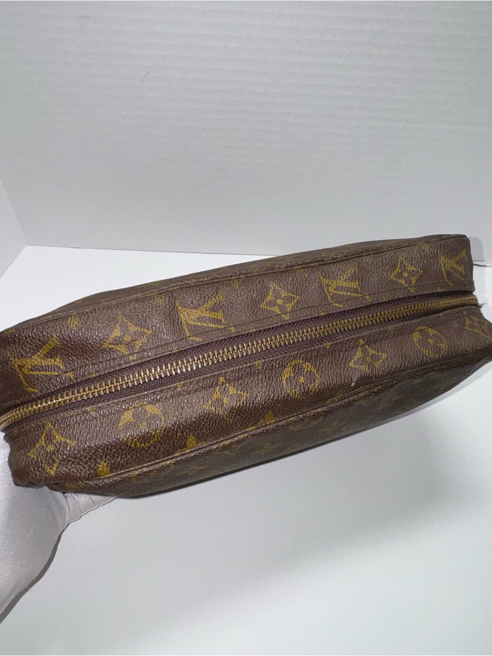 Louis Vuitton Brown Monogram Trousse 27cm - Picture 7 of 11